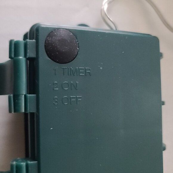 3 Philips Dewdrop LED 30 ct Wire Light 2 Green 1 Blue Battery Operated Timer NEW - Picture 6 of 15